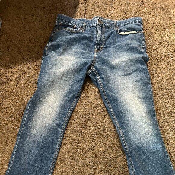 Men’s Designer Blue Jeans - Picture 1 of 3